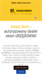 Mobile Screenshot of okna-drewniane-urzedowski.pl